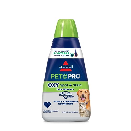 BISSELL® PET PRO OXY Spot & Stain Formula for Portable Carpet Cleaners, 32 oz., 2034