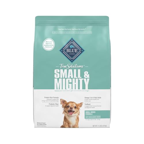 Blue Buffalo True Solutions Small & Mighty Natural Small Breed Adult Dry Dog Food, Chicken 11lb