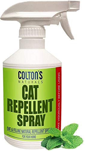 Cat Repellent Outdoor Spray Indoor (32 OZ) 100% Organic & Natural Yard Furniture Repellant