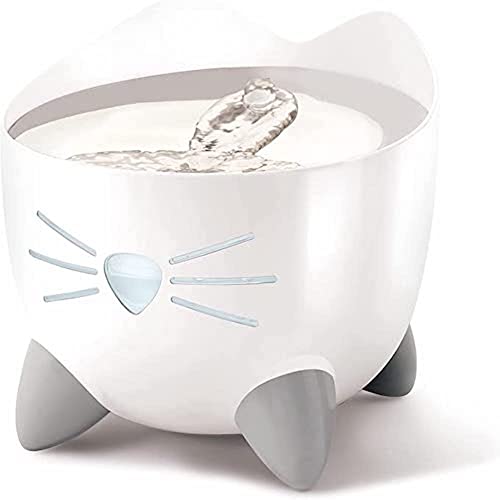 Catit PIXI Cat Water Fountain with Stainless Steel top