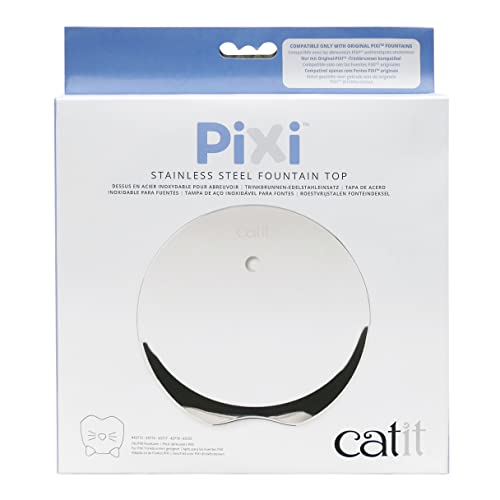 Catit Pixi Fountain Stainless Steel Top Replacement Parts Clean for Catit Pixi Fountain Stainless Steel Automatic Water Supply