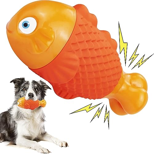 Dog Chew Toys for Aggressive Chewers, Tough Dog Toys for Aggressive Chewers Large Breed, Indestructible Dog Toys for Large Dogs Aggressive Chewers, Durable Squeaky Dog Toys, Super Chewer, Heavy Duty