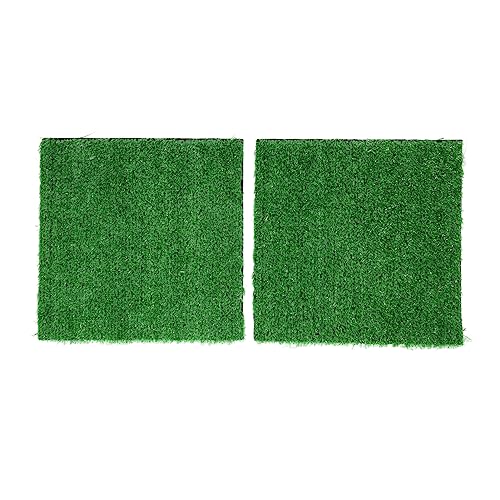 Dog Grass Pee Pad, Artificial Grass Rug Pad Soft Fake Grass Environmentally Friendly Breathable Washable Reusable Cuttable Puppy Pee Pad for Puppies Potty Training Indoor Outdoor