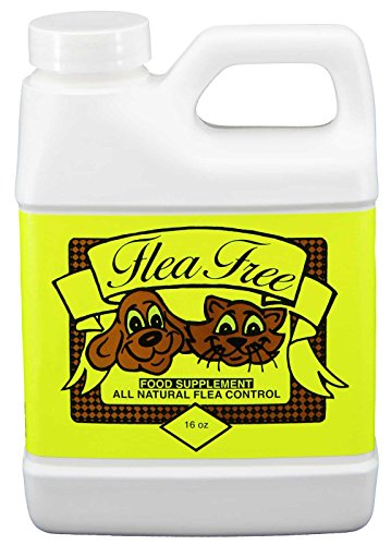 Flea-Free Pure Organic Food Supplement and Natural Pet Products , 16 Ounce