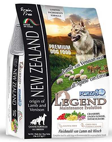 Forza10 Legend Daily Dry Dog Food 5 Pound Gluten Free Grain Free Chicken Free Quality All Natural Veterinarian Recommended Lamb Venison Adult Dogs