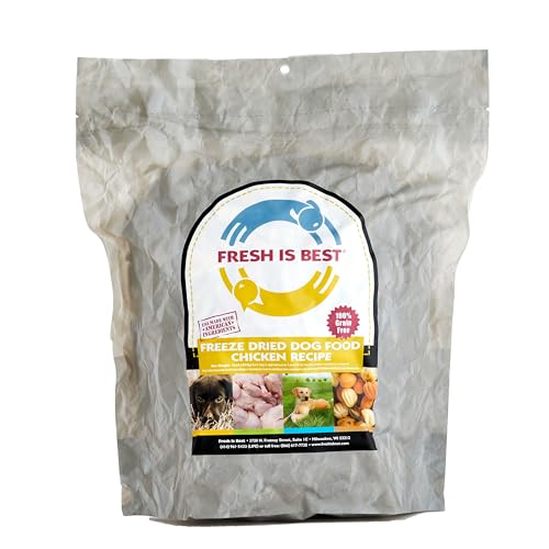 Fresh Is Best - Freeze Dried Raw Dog Food - Chicken, 8 Ounces