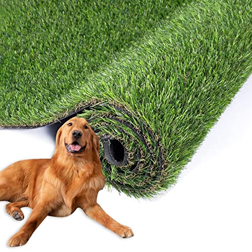 GOLDEN MOON Artificial Grass for Dogs 3ft x 5ft Grass Dog Potty Training Grass Pee Pad Fake Grass Mat for Pet Garden Play Yard