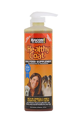 Healthy Coat Dog Food Supplement: Pint. Excessive Shedding, Itching, Hot Spots, Allergies, Immune System