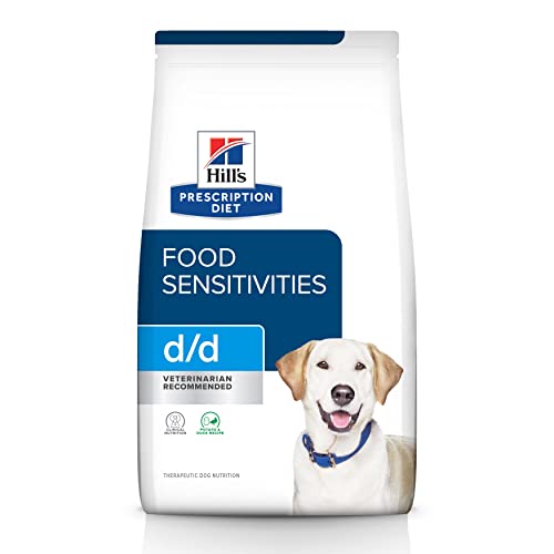 Hill's Prescription Diet d/d Skin/Food Sensitivities Potato & Duck Formula Dry Dog Food, Veterinary Diet, 8 lb. Bag