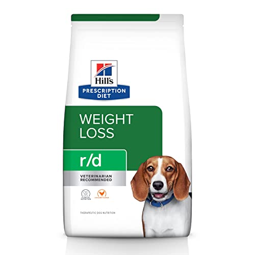 Hill's Prescription Diet r/d Weight Loss Chicken Flavor Dry Dog Food, Veterinary Diet, 27.5 lb. Bag