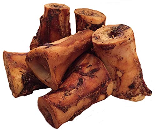 K9 Connoisseur Single Ingredient Dog Bones Made in USA Natural Marrow Filled Dynamo Bone Chew Treats for Small to Medium Breed Aggressive Chewers Dogs - Best Up to 50 Pounds 6 Pack