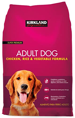 Kirkland Signature Dog Food Variety (Chicken, Rice and Vegetable Dog Food 40 lb.)