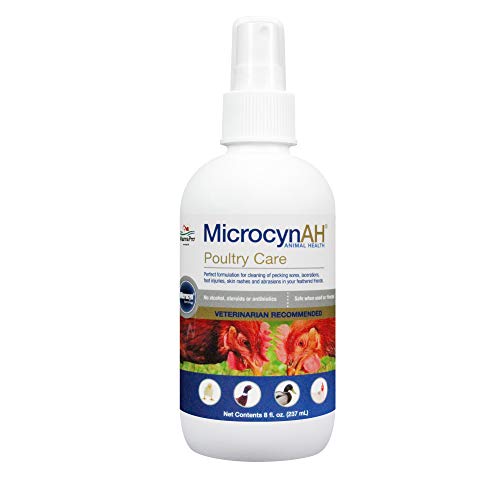 Manna Pro MicrocynAH Poultry Wound & Skin Care Liquid, 8 oz