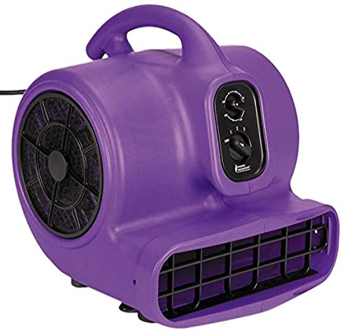 Master Equipment PetEdge Blue Force Air Dryer with Cage – Quiet Pet Fur Dryer Offers 3 Speeds Up to 2,000 CFM, 0.33 HP