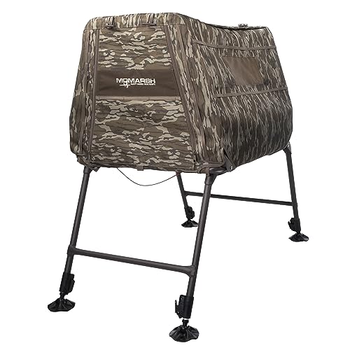 Momarsh Invisi Lab Dog Blind for Waterfowl Hunting & Gun Dogs (Original Bottomland)