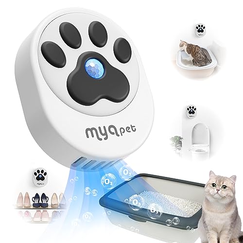 Myapet Cat Litter Deodorizer (99% Deodorization) Dust-Free for All Kinds of Cat Litter Box, Bathroom, Kitchen and Others. Litter Box Odor Eliminator 99.9%