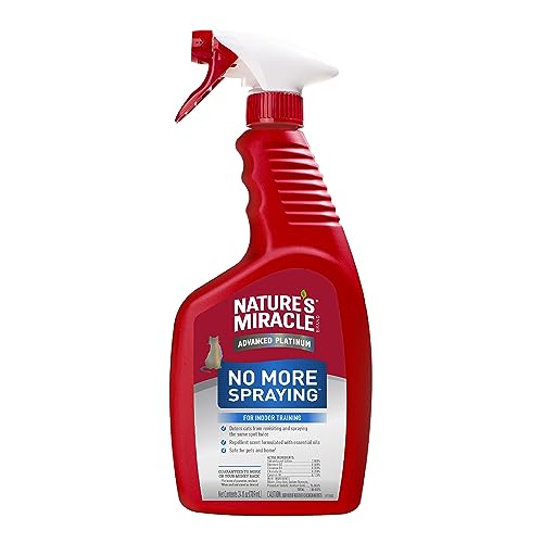 Nature's Miracle No More Spraying, Stain And Odor Remover, Repellent 24 Fl Oz (Pack of 1)