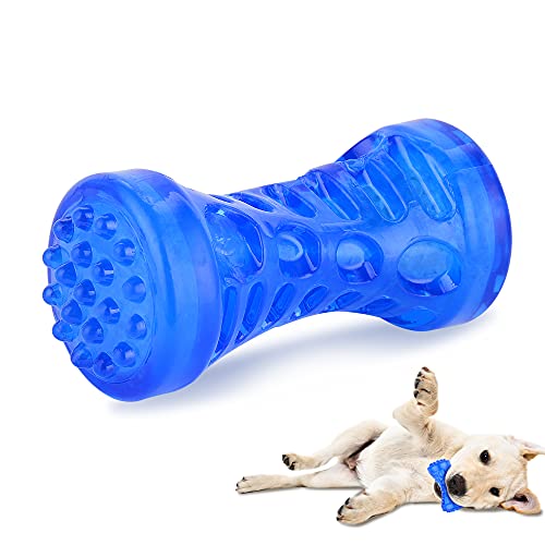 NWK Pet Teether Cooling Chew Toy for Dogs Teething Toy for Puppies, Fit with Treats for More Fun (Chewing Stick)