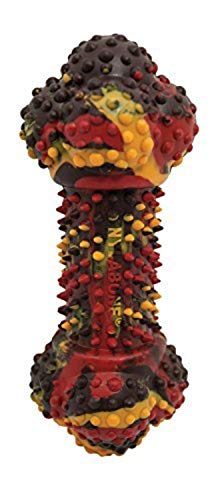 Nylabone Flavor Frenzy Strong Chew Toy Dog Toy Bacon & Cheeseburger Medium/Wolf (1 Count)