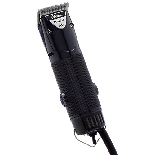 Oster Turbo A5 Single Speed Animal Grooming Clipper with Detachable Cryogen-X #10 Blade