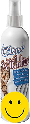 Pet MasterMind Claw Withdraw Anti Scratch Cat Spray Deterrent for Furniture - Natural Cat Deterrent Indoor Use 4oz