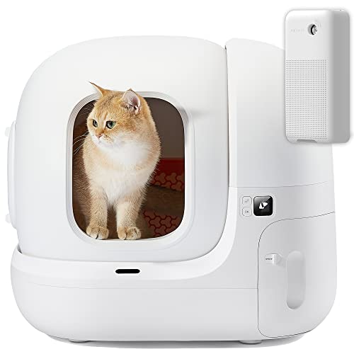 PETKIT Self Cleaning Cat Litter Box Pura Max, Newest Version Automatic Cats Litter Box APP Remote Control with Large Space