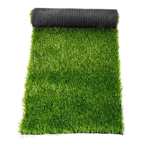 PORCH POTTY Artificial Grass for Dogs - Outdoor Dog Potty Grass - Dog Grass Pee Pad with Drainage Hole - Replacement Grass Standard - Standard Sized Synthetic Grass - 4ft x 2ft