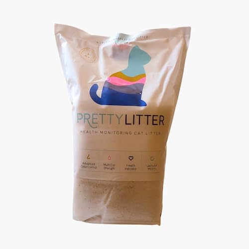 Pretty Litter Health Monitoring Cat Pet Litter (6 lbs pounds)