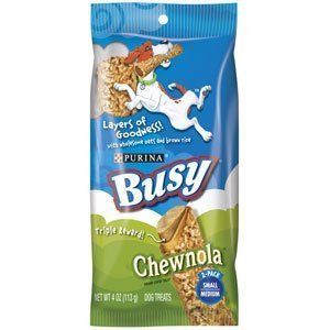 Purina Busy Chewnola Dog Treats, Small/Medium, 2 Treats