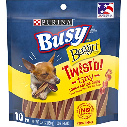 Purina Busy With Beggin' Twist'd Tiny Dog Treats - (6) 10 ct. Pouches