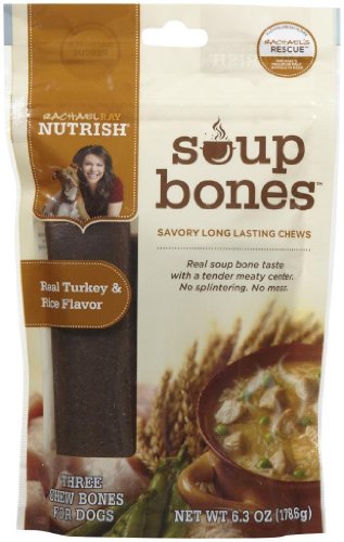 Rachael Ray Nutrish Soup Bones - Real Turkey & Rice - 6.3Oz