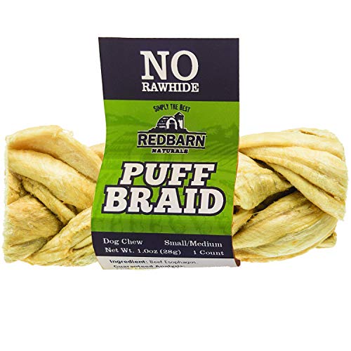 Redbarn Collagen Braid Dog Chews – Small Size (Pack Of 25), Grain-Free, Long-Lasting