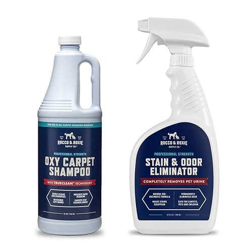 Rocco & Roxie Pet Stain & Odor Carpet Cleaning Bundle