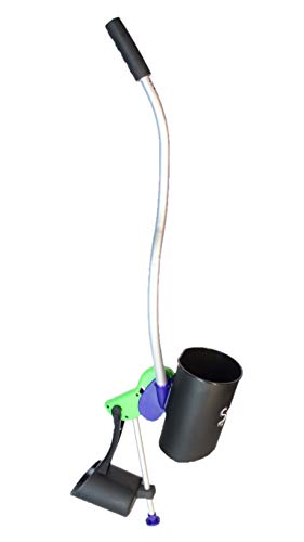 ScoopDog Revolutionary All-in-one Poop Scooper Collects and Bags Pet Waste Using One Hand With No Bending Over