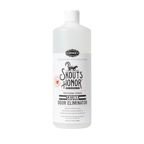 SKOUT'S HONOR Skunk Odor Eliminator for Dogs, 32 fl. oz., 32 FZ