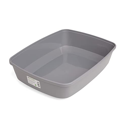 So Phresh Gray Open Cat Litter Box, X-Large