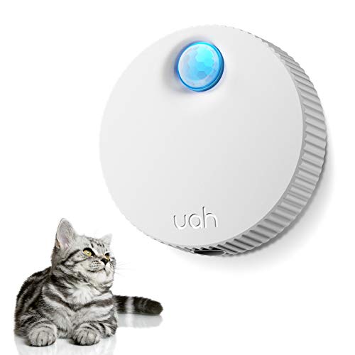 uahpet Cat Litter Deodorizer Litter Box Odor Eliminator 99.9% Dust-Free for All Kinds of Cat Litter Box Bathroom Wardrobe Kitchen and Small Area（ 80% Deodorization /99% Deodorization) white