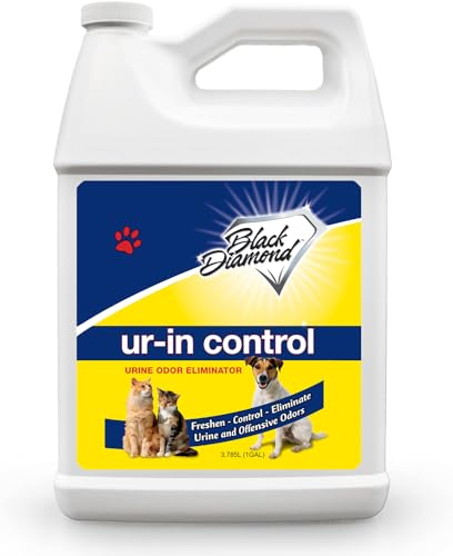 Ur-in Control Eliminates Urine Odors – Removes Cat, Dog, Pet, Human Odors and Smells From Carpet, Furniture, Mattresses, Pet Bedding, Concrete, and Grout. Biodegradable Enzymes Work Continuously.