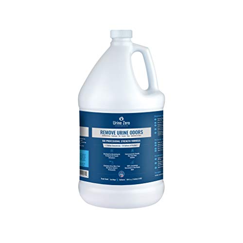 Urine Zero 10X Concentrate - PET ODOR ELIMINATOR | Urine Smell Remover for Dogs and Cats on Artificial Grass, Carpet, Tile, Rugs & and more. 1 Gallon 10X Concentrate = 10 Gallons of Usable Product.