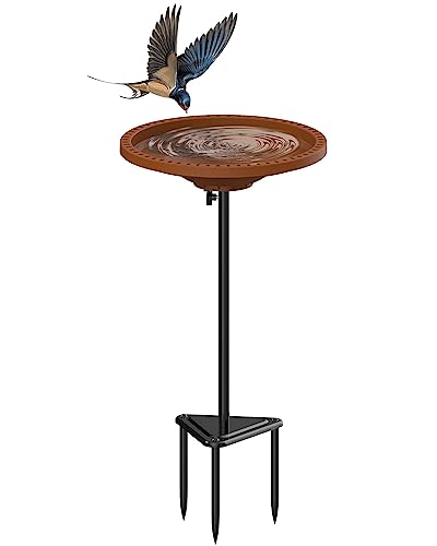 Allied Precision Heated Bird Bath With Stand