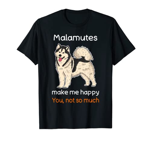 Alaskan Malamute Lover Shirt Joke Dog Malamute T-Shirt