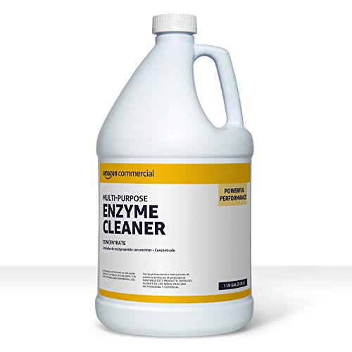 AmazonCommercial Multi-Purpose Enzyme Cleaner, Mint, 1 Gallon, 128 Fl Oz (Pack of 1)