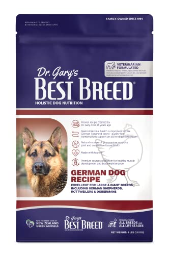 Best Breed German Dog Diet Made in USA [Natural Dry Dog Food]- 4lbs