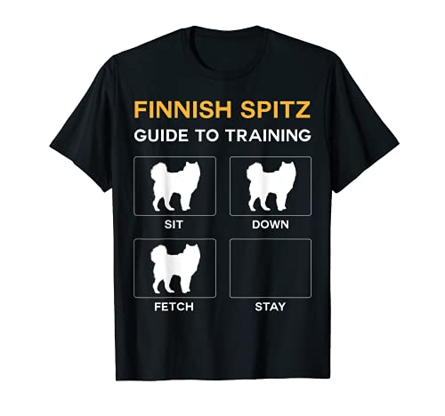Finnish Spitz Guide To Training Dog Obedience T-Shirt