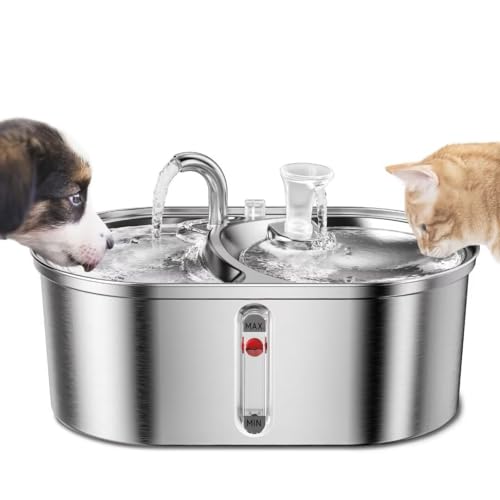 Catit Fresh & Clear Stainless Steel Top Drinking Fountain