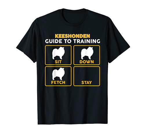 Keeshond T-Shirt | Funny Guide To Training