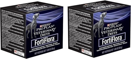 Purina Fortiflora Dog Nutritional Supplement (2 Pack) 30 Sachets Each