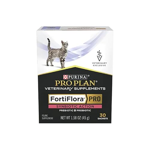 Purina FortiFlora SA Synbiotic Action Feline Probiotic Supplement 1 Box (30 sachets)