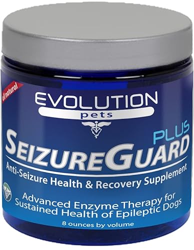 SeizureGuard PLUS Dog Seizure & Epilepsy Supplement. Great Supplement for Dogs with Seizures! Can be used alone or with seizure medication for dogs.