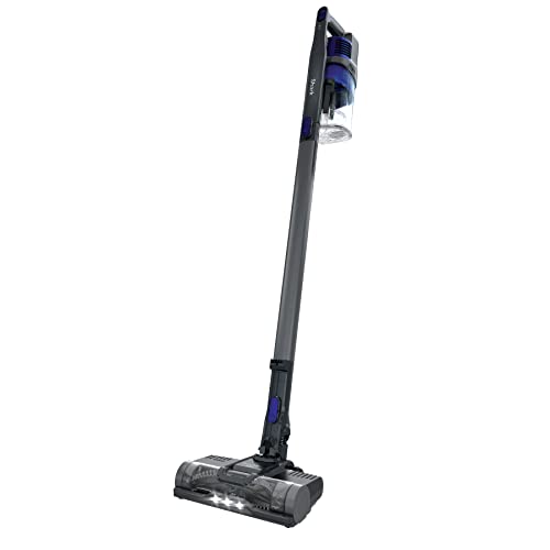 Shark IX141 Pet Cordless Stick Vacuum with XL Dust Cup, LED Headlights, Removable Handheld, Crevice Tool, 40min Runtime, Grey/Iris